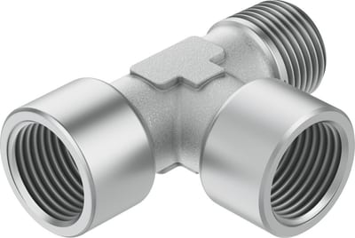Festo NPFC-T-2G38-R38-FMF T-fitting