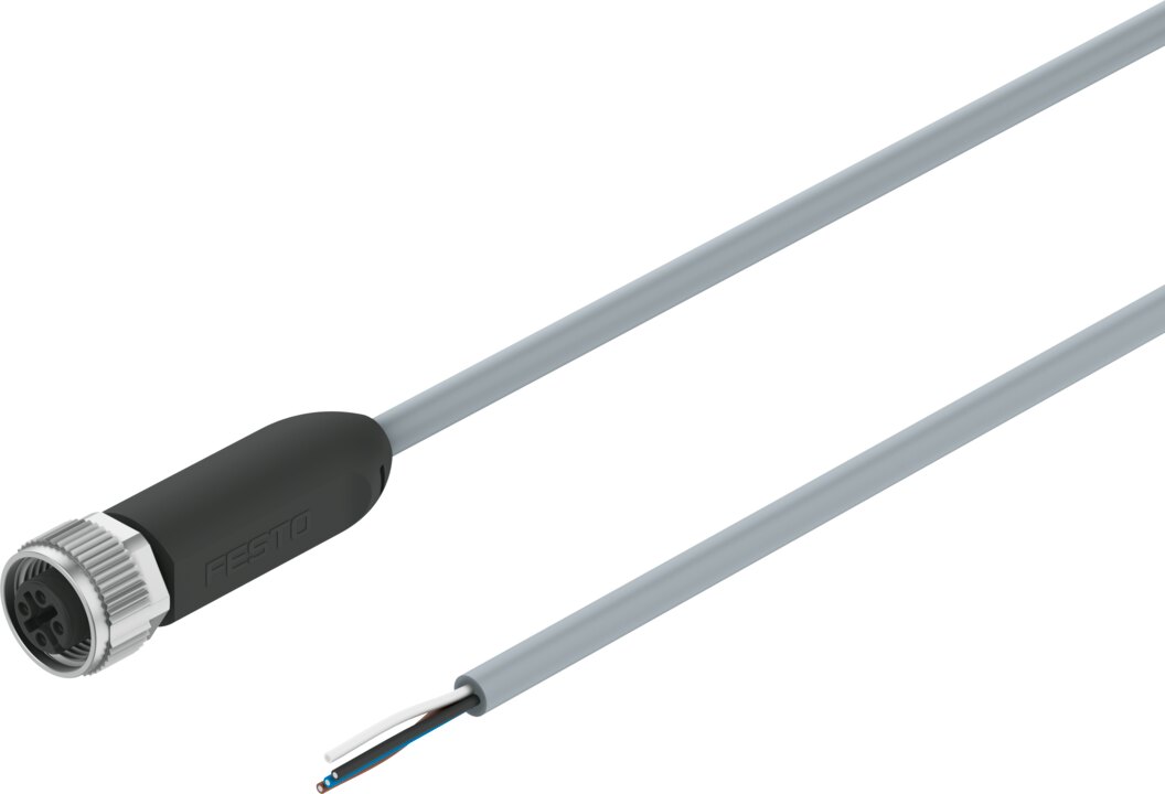 Festo NEBA-M12G5-U-2.5-N-LE4 Connecting cable