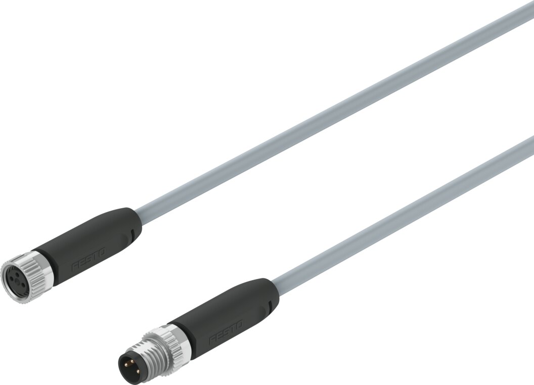 Festo NEBA-M8G3-U-1-N-M8G3 Connecting cable
