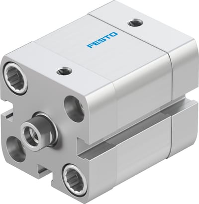 Festo ADN Compact cylinder double-acting - 25mm, 6mm, M5, 10mm, ADN-25-10-I-P-A