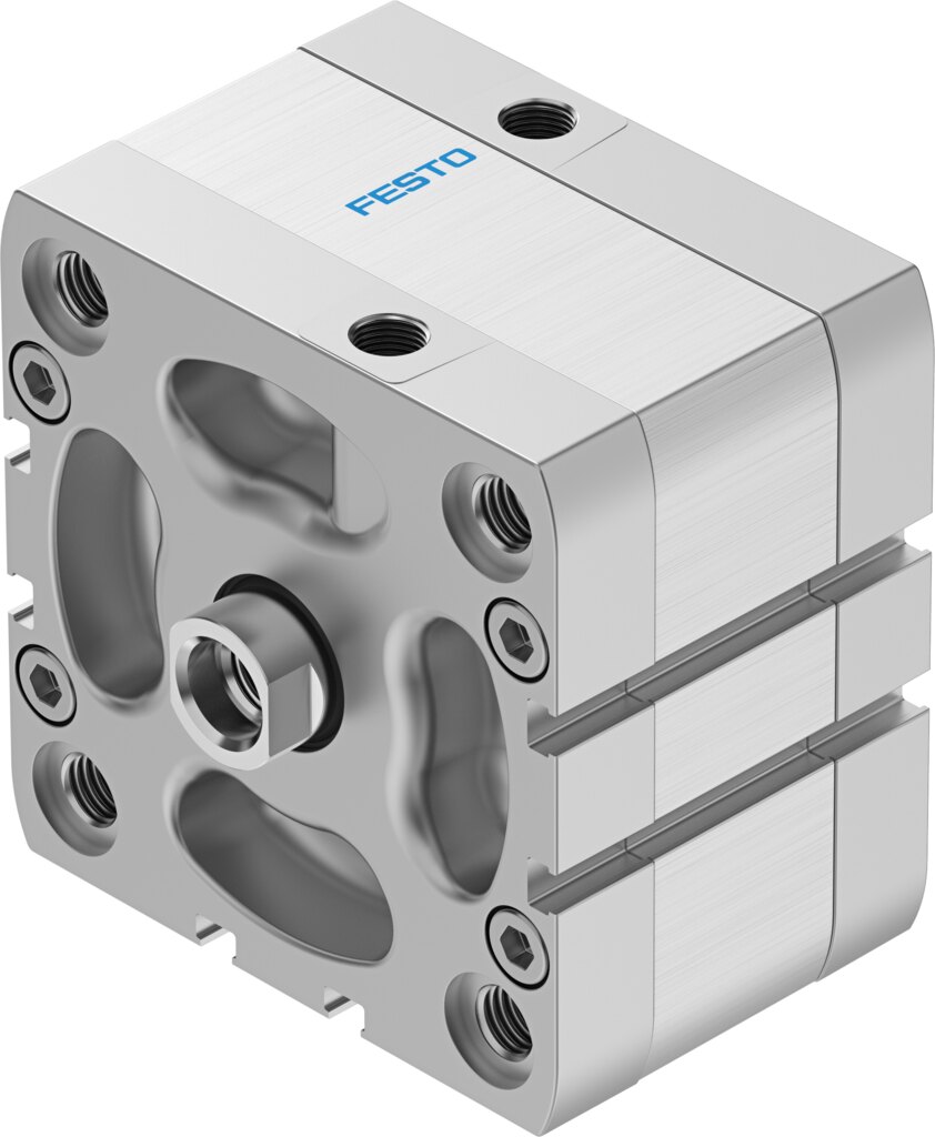 Festo ADN Compact cylinder - 80mm, G1/8, 10mm, ADN-80-10-I-PPS-A