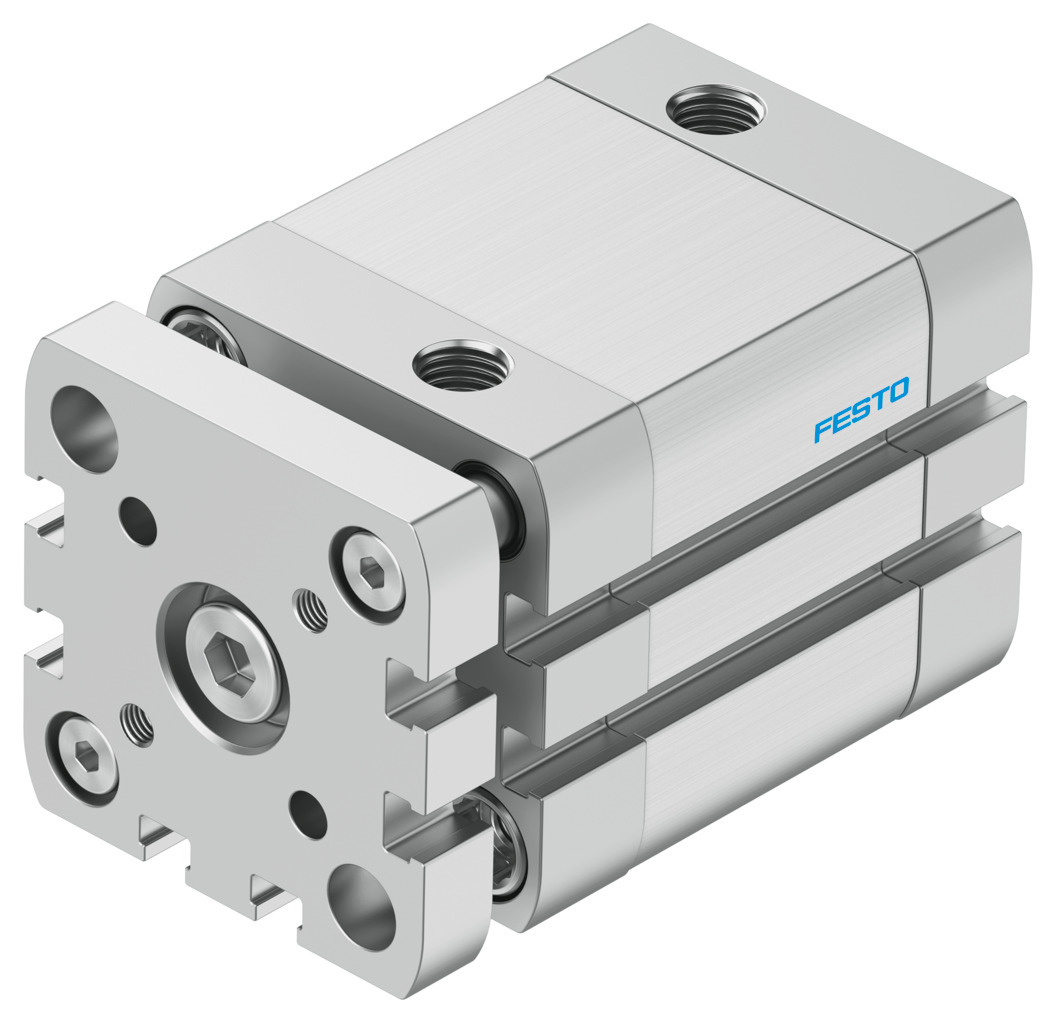 Festo ADNGF Compact cylinder - 40mm, G1/8, 25mm, ADNGF-40-25-P-A
