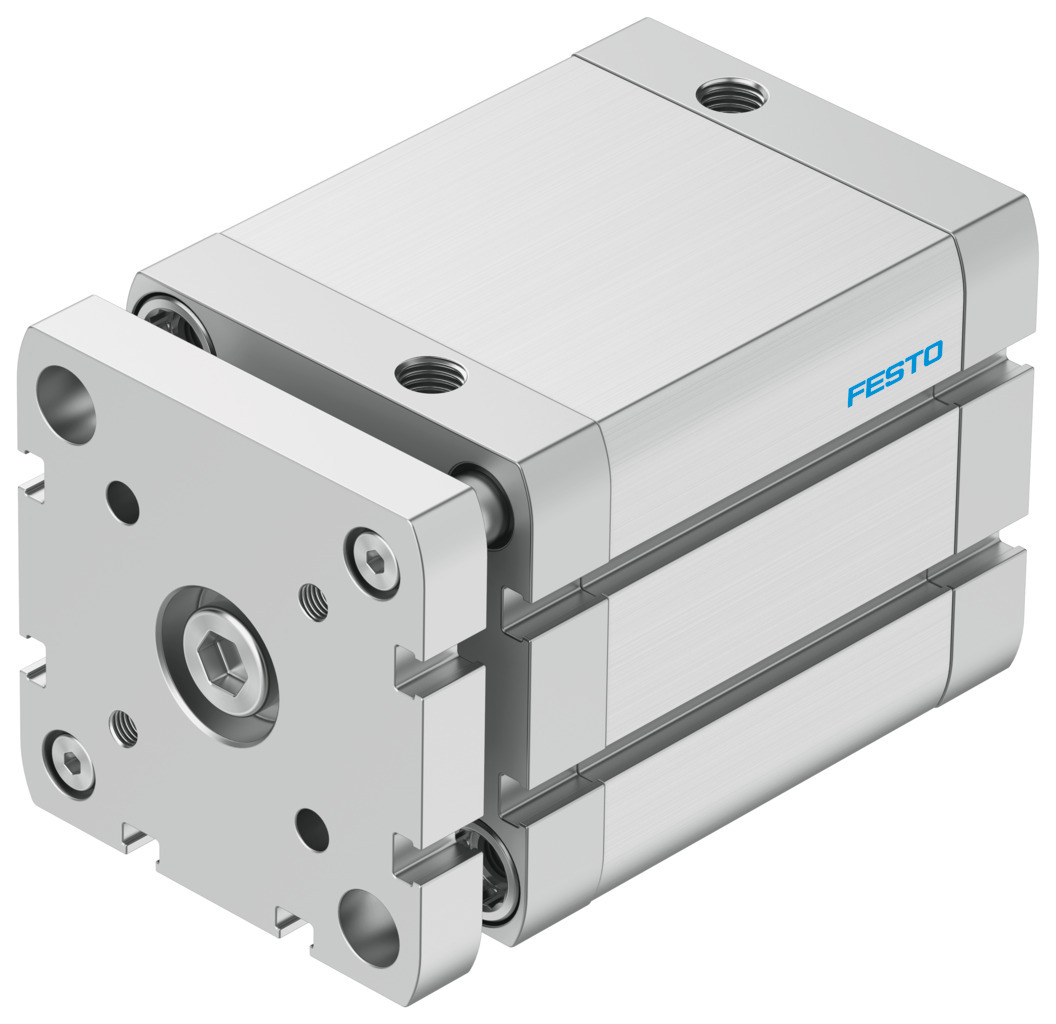 Festo ADNGF Compact cylinder - 63mm, G1/8, 50mm, ADNGF-63-50-PPS-A
