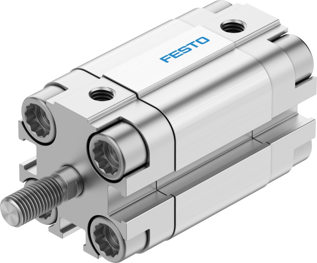 Festo ADVU Compact cylinder - 20mm, M5, 15mm, ADVU-20-15-A-P-A