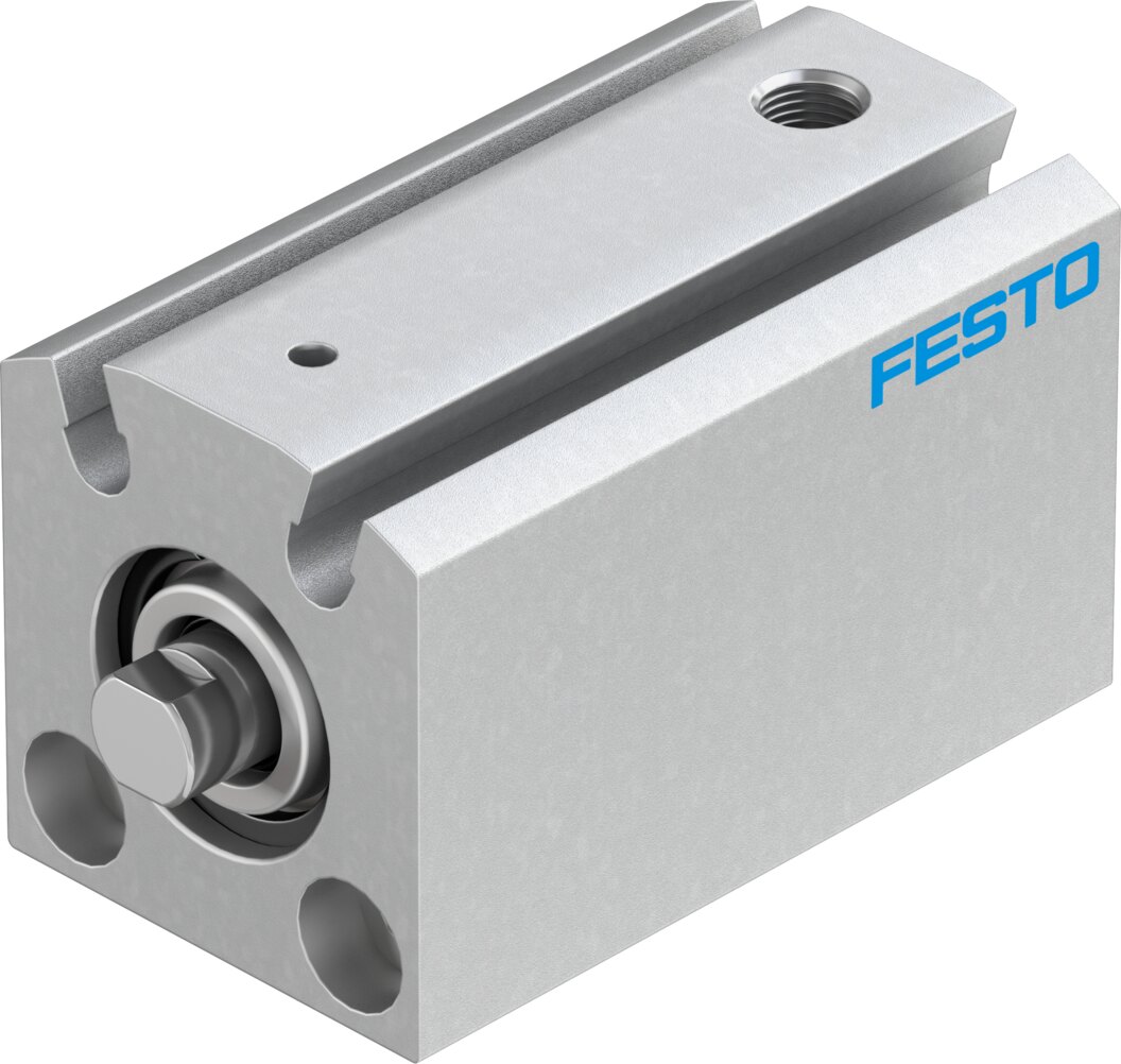 Festo AEVC Short stroke cylinder - 12mm, M5, 10mm, AEVC-12-10-P-A