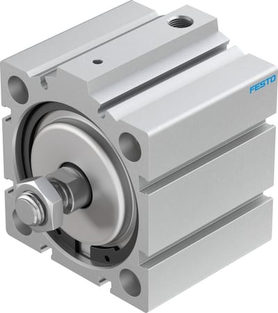 Festo AEVC Short stroke cylinder - 63mm, G1/8, 25mm, AEVC-63-25-A-P-A