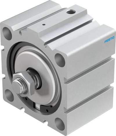 Festo AEVC Short stroke cylinder - 80mm, G1/8, 25mm, AEVC-80-25-A-P