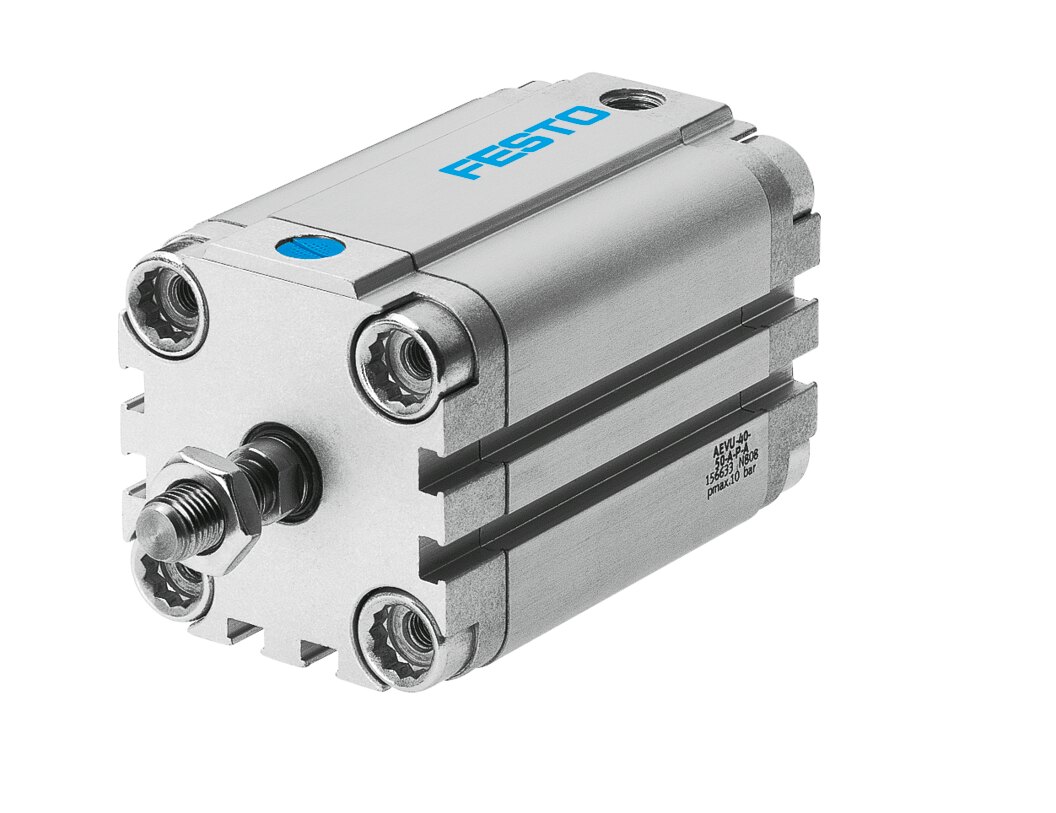 Festo AEVU Compact cylinder - 32mm, G1/8, 25mm, AEVU-32-25-A-P-A