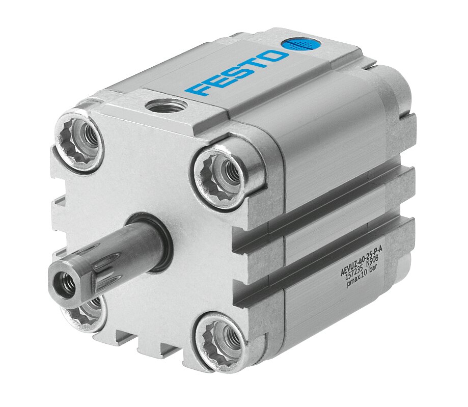 Festo AEVUZ Compact cylinder - 50mm, G1/8, 20mm, AEVUZ-50-20-P-A