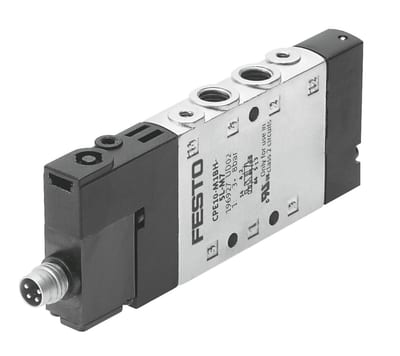 Festo CPE10 Solenoid Valve - M7", El, Spring, CPE10-M1CH-5L-M7