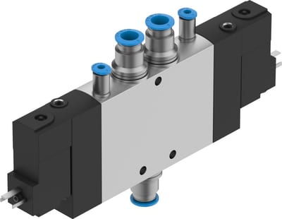 Festo CPE18 Solenoid Valve - QS-8", El, Air, CPE18-M3H-5JS-QS-8