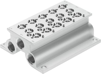 Festo CPE18 Connection block - 3/8", CPE18-PRS-3/8-5