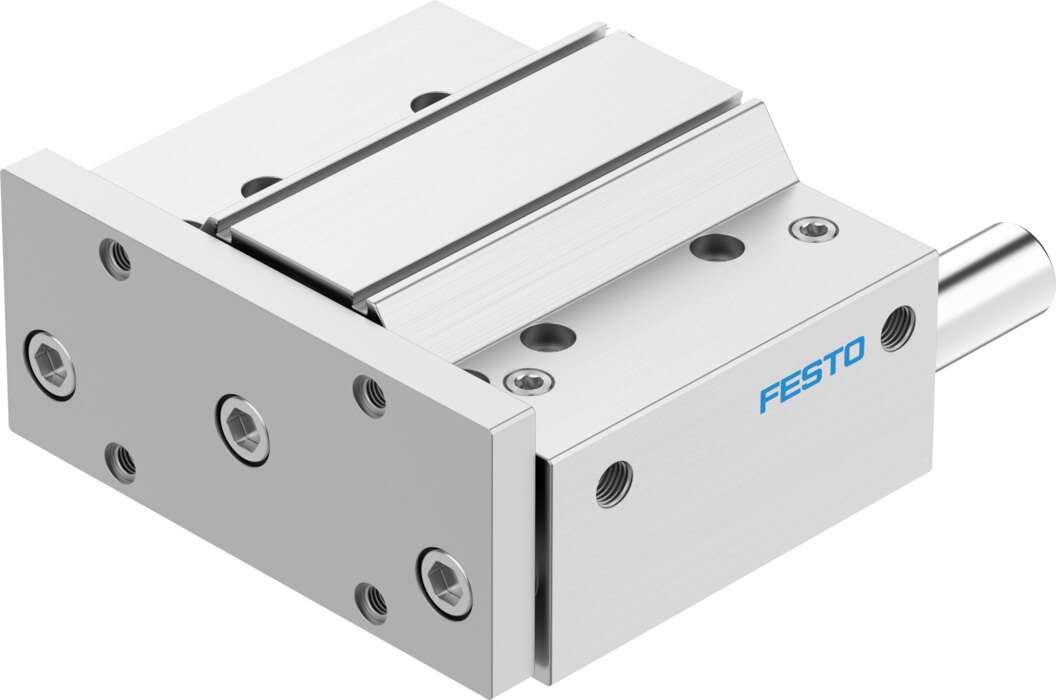 Festo DFM Guide Cylinder - 100mm, G3/8, 100mm, DFM-100-100-P-A-GF