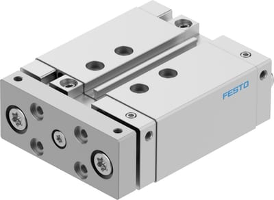 Festo DFM Guide Cylinder - 20mm, M5, 30mm, DFM-20-30-B-PPV-A-KF