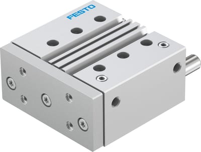 Festo DFM Guide Cylinder - 63mm, G1/4, 80mm, DFM-63-80-P-A-KF