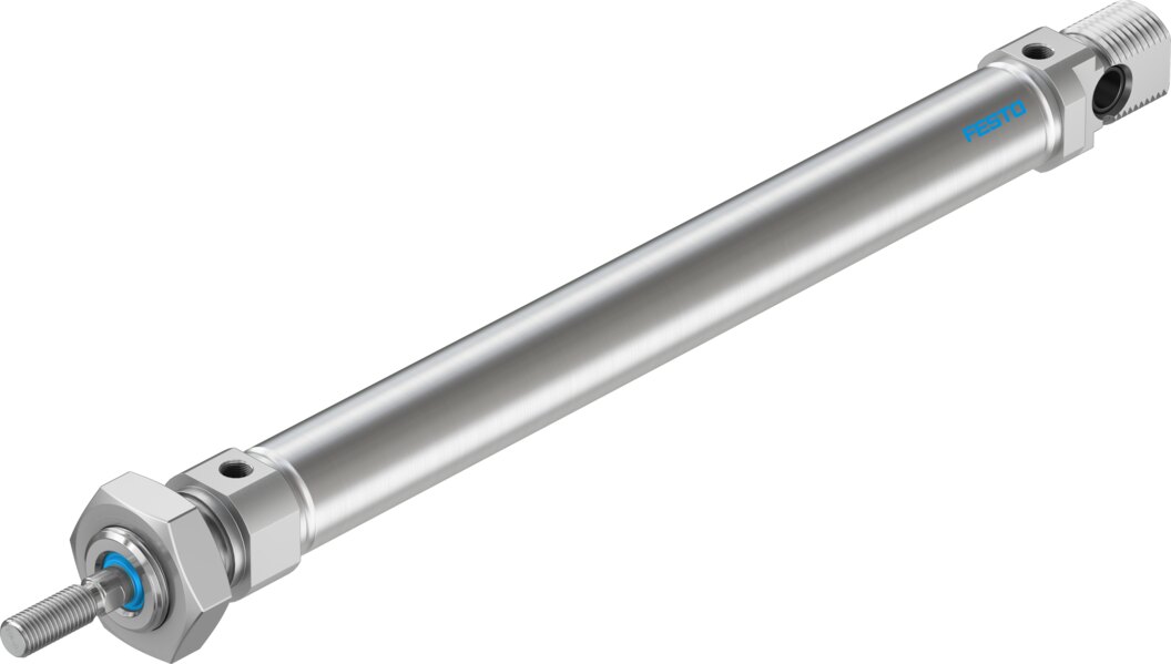 Festo DSNU Standard cylinder double-acting - 16mm, 6mm, M5", 125mm, DSNU-16-125-P-A