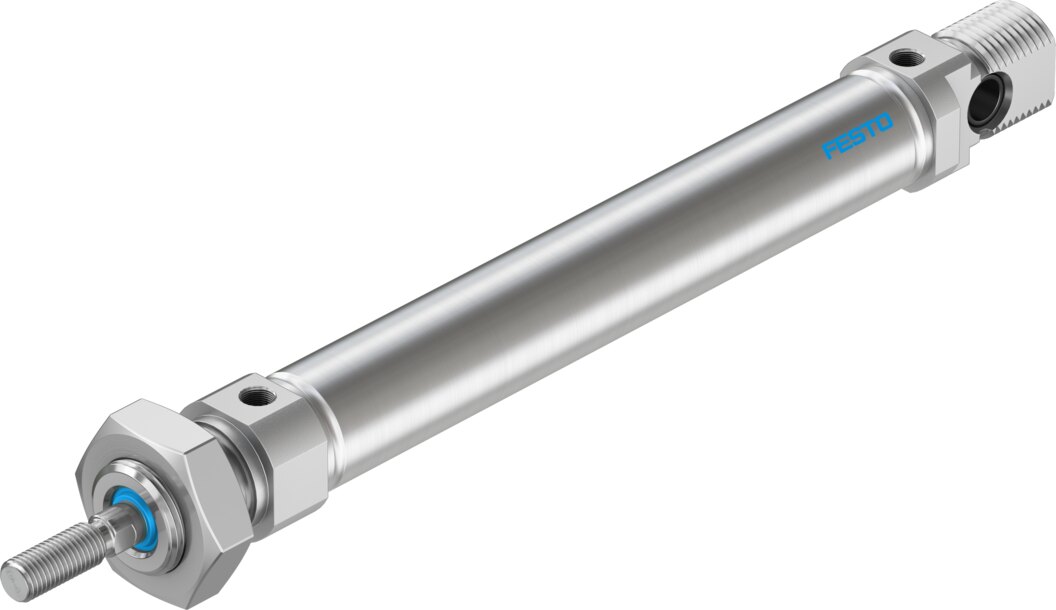 Festo DSNU Standard cylinder double-acting - 16mm, 6mm, M5", 80mm, DSNU-16-80-PPS-A
