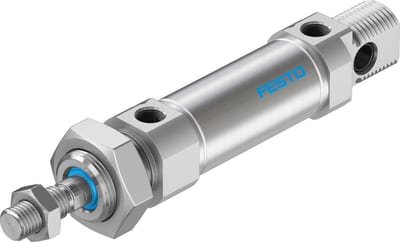 Festo DSNU Standard cylinder double-acting - 25mm, 10mm, G1/8", 20mm, DSNU-25-20-PPV-A