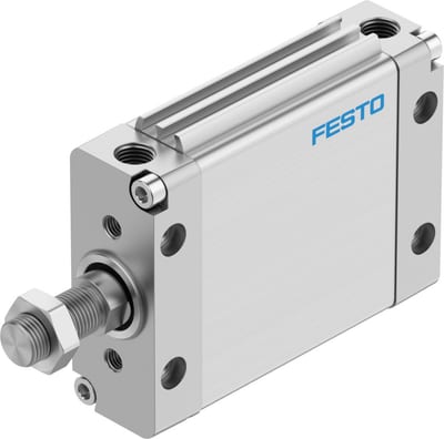 Festo DZF Flat cylinder - 50mm, 50mm, DZF-50-50-A-P-A