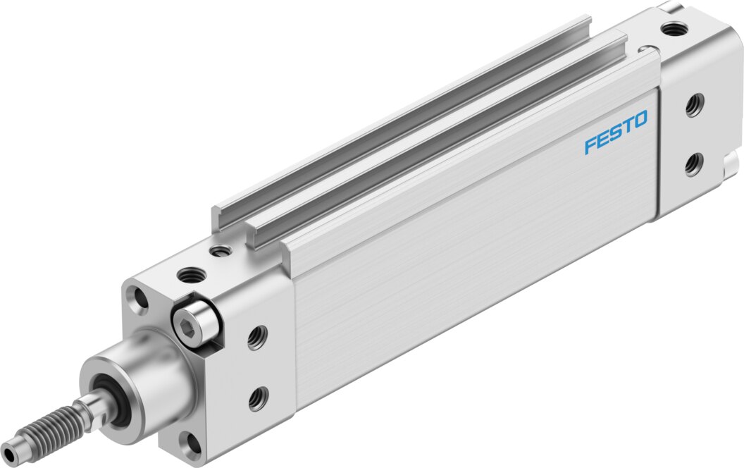 Festo DZH Flat cylinder - 16mm, 100mm, DZH-16-100-PPV-A
