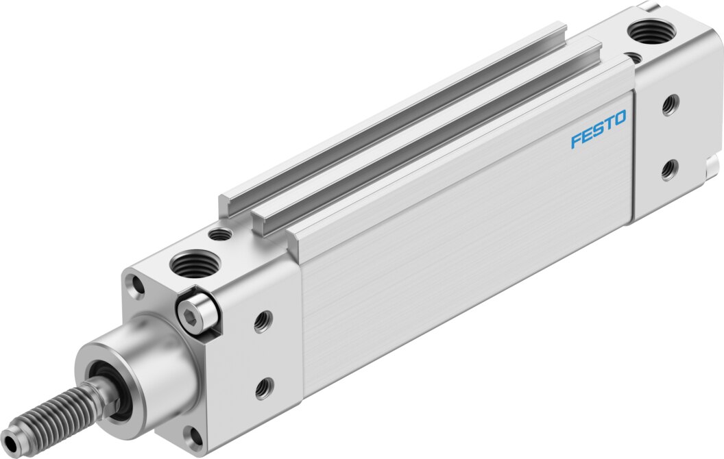 Festo DZH Flat cylinder - 20mm, 250mm, DZH-20-250-PPV-A