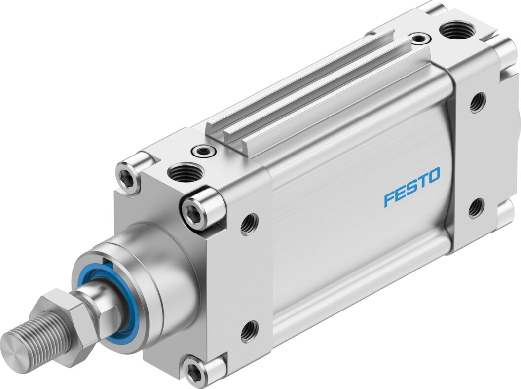 Festo DZH Flat cylinder - 50mm, 50mm, DZH-50-50-PPV-A
