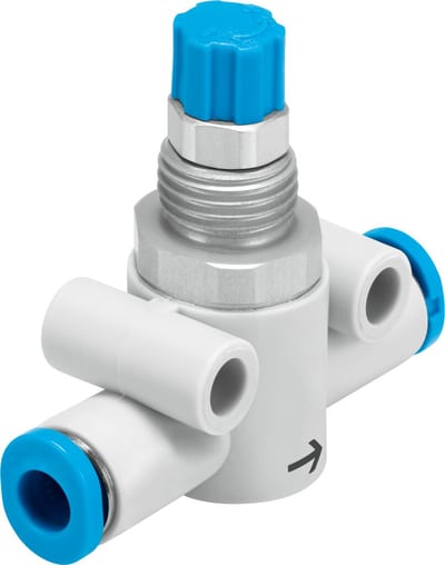 Festo GR-QS Throttle check valve - 4mm, GR-QS-4