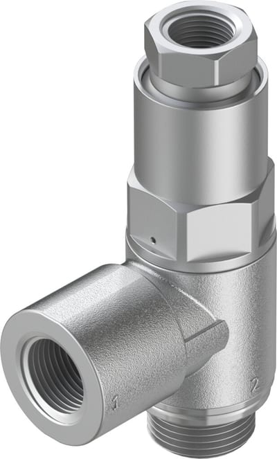 Festo HGL Controlled check valve - 1/4", Air, HGL-1/4-B