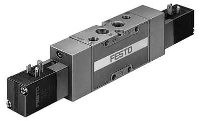 Festo JMVH Solenoid Valve - G1/4", El, Air, JMVH-5-1/4-S-B