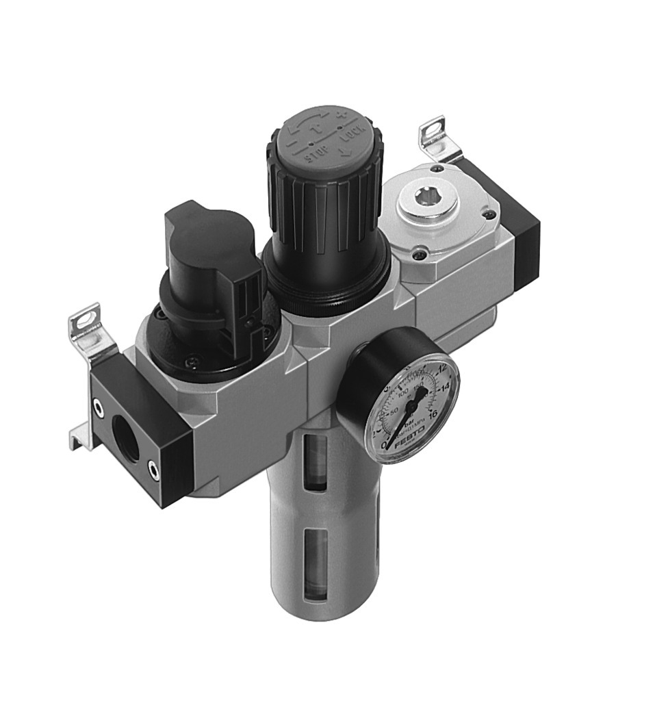 Festo LFR Service Unit Maxi automatic - 3/4", 0,5 - 12bar, 40MY, LFR-3/4-D-DI-MAXI-KB-A