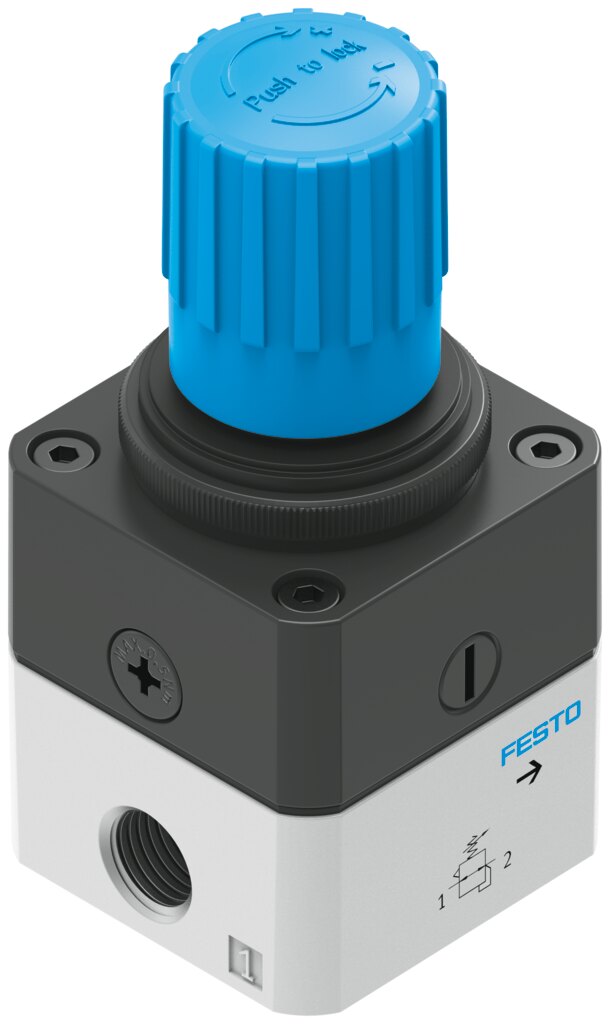 Festo LRP Precision regulator - 1/4", LRP-1/4-2,5-EX4