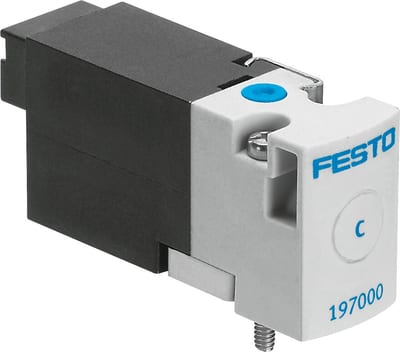 Festo MHA1 Solenoid Valve - El, Spring, MHA1-M5H-3/2G-0,6-Hc
