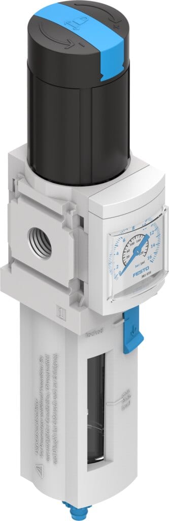 Festo MS4-LFR Filter regulator manual - 1/4", 40MY, MS4-LFR-1/4-D6-ERM-AS