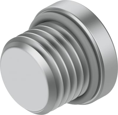 Festo NPQH-BK Closure screw brass, nickel-plated metric - 7mm, NPQH-BK-M7-P10