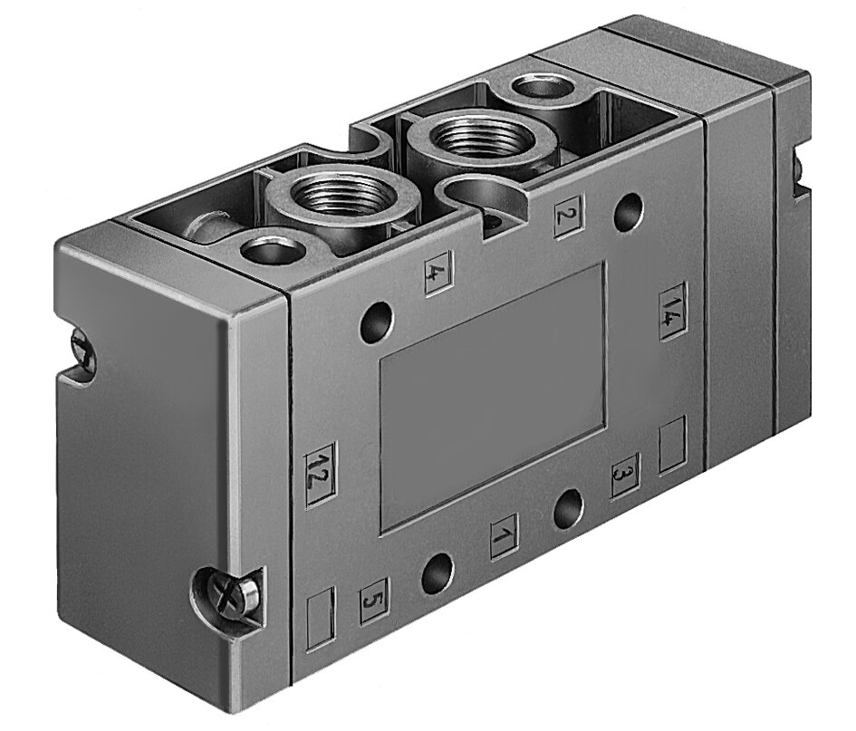 Festo VL Pneumatic valve - G3/8", Air, Spring, VL-5/3E-3/8-B-EX