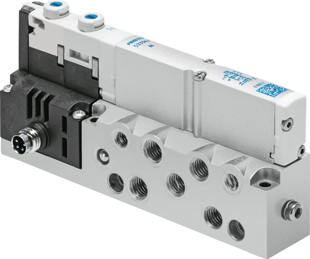 Festo VMPA14 Solenoid Valve - G1/8", El, VMPA14-M1H-J-G1/8-PI