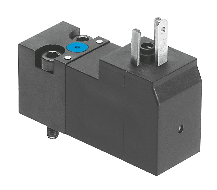 Festo VSCS-B Solenoid Valve closed monostable 3/2 24V DC - El, Mechanical spring, VSCS-B-M32-MD-WA-1AC1-8
