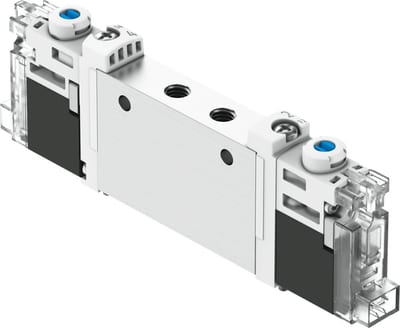 Festo VUVG-L10 Solenoid Valve bistabil 5/2 24V DC - M5", El, VUVG-L10-B52-ZT-M5-1H2L-F1A