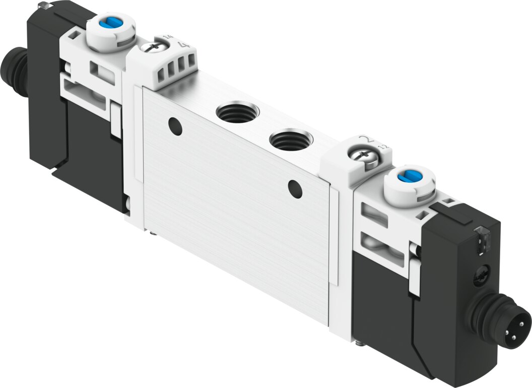 Festo VUVG-L10 Solenoid Valve - M7", El, Spring, VUVG-L10-P53U-T-M7-1R8L