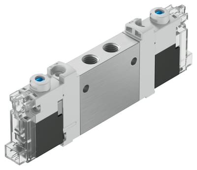 Festo VUVG-LK10 Solenoid Valve 5/2 24V DC - El, VUVG-LK10-B52-T-M7-1H2L-S