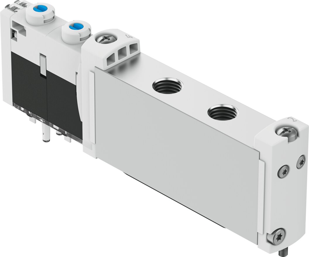 Festo VUVG-S14 Solenoid Valve - El, Spring, VUVG-S14-P53E-ZT-G18-1T1L