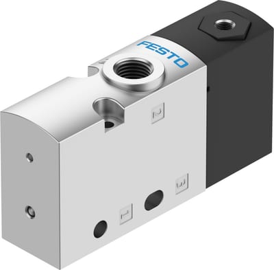 Festo VUWS-L20 Pneumatic valve - G1/8", Air, Spring, VUWS-L20-M32C-A-G18