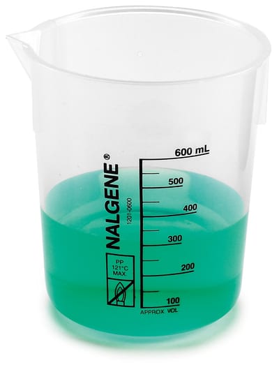 Begerglas 50MLL Low type, PP 12/pk — Plastic