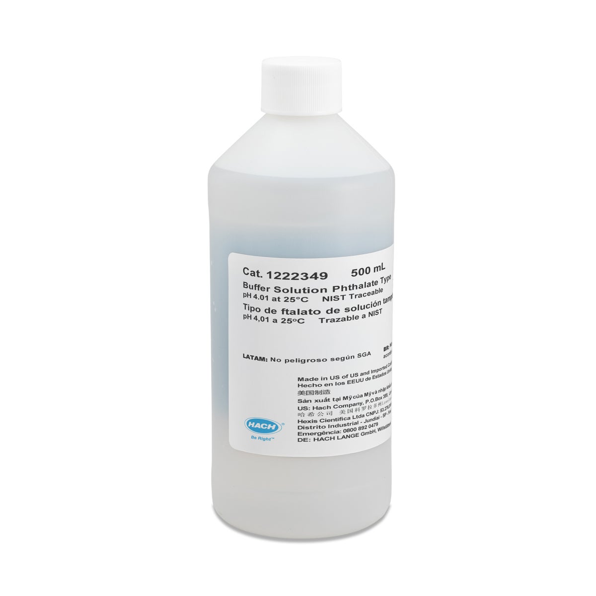Buffer Solution, pH 4.01, 500 ml