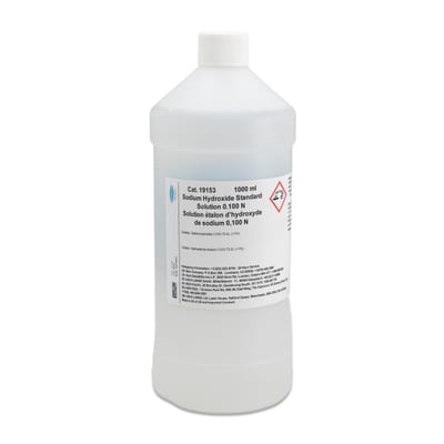Sodium Hydroxide Standard Solution — 0.100 N (N/10), 1 L