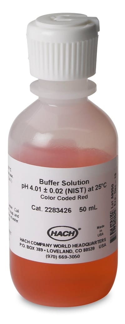 Buffer Solution, pH 4.01 Red, 50ml