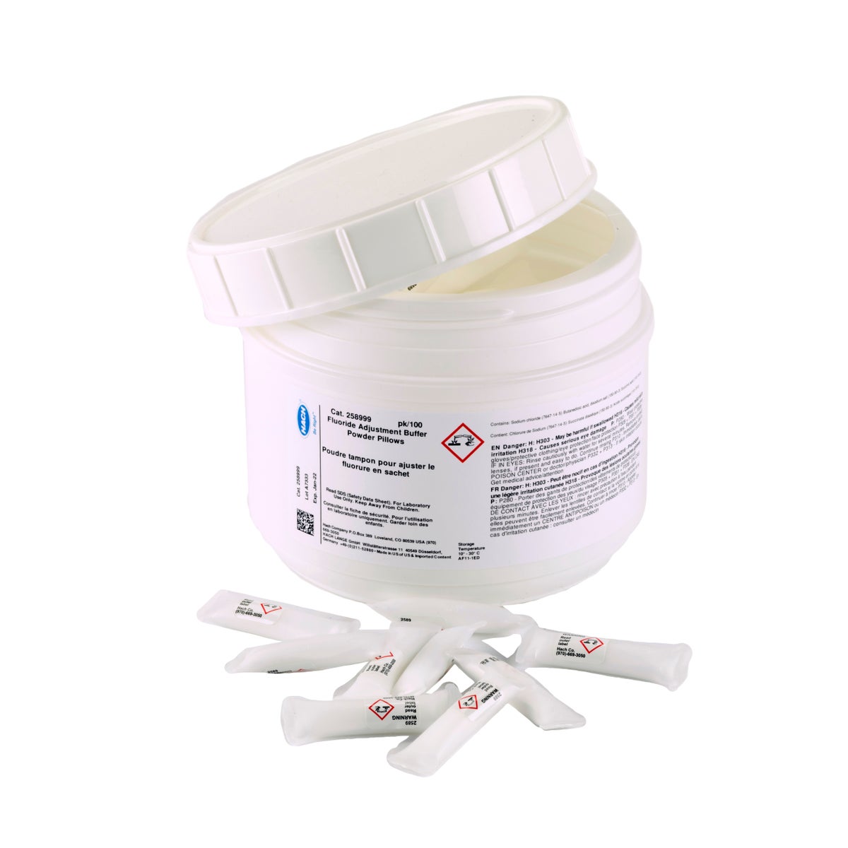 Fluoride Ionic Strength Adjustor (ISA) — Powder Pillows, pk/100