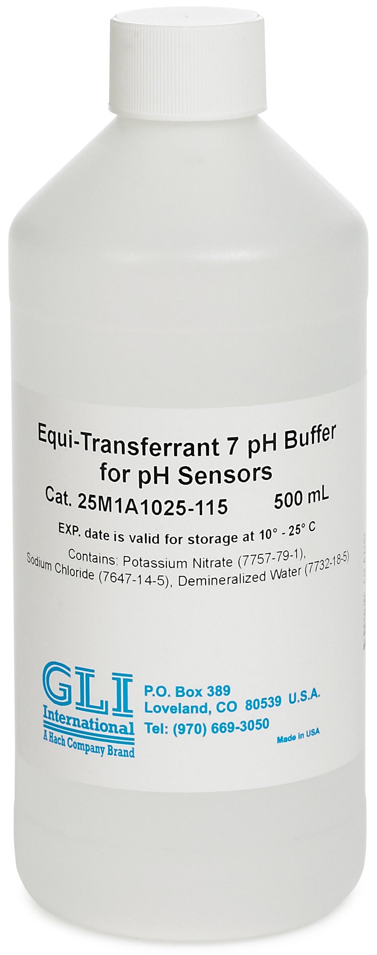 Standard Cell Solution,Concentrated pH 7 — (Equi-Transferrant), 500 mL