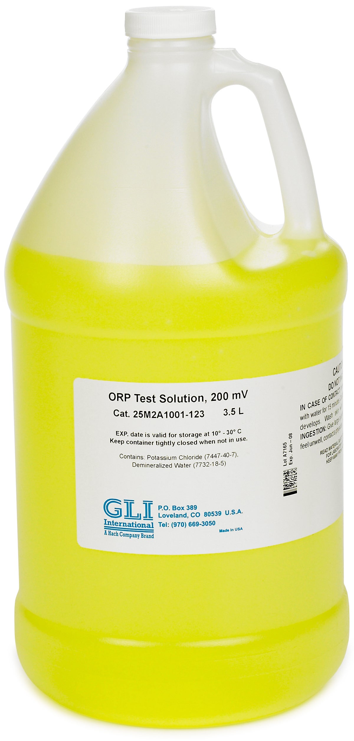 200MV Redox Solution, 3.5L 1 Gallon
