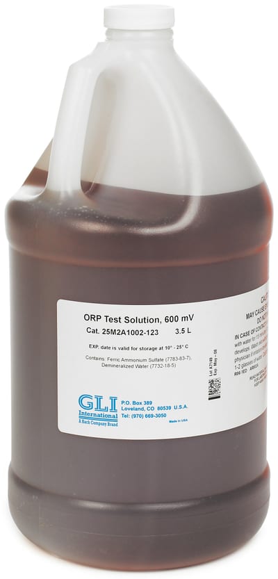 600MV Redox Solution, 3.5L 1 Gallon
